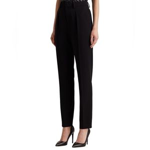 Ralph Lauren collection navy pleated pant